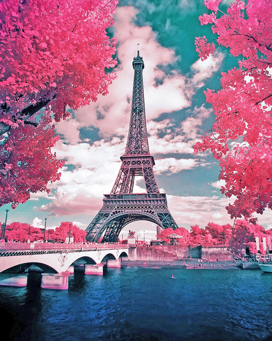 MALEN NACH ZAHLEN | ROSA EIFFELTURM